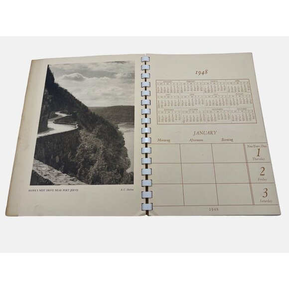 New York State 1948 Calendar & Engagement Book Junior Chamber of Commerce Jaycee - Picture 4 of 9